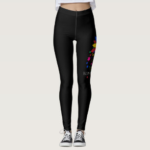 Leggings El girasol acepta entender el amor por el autismo