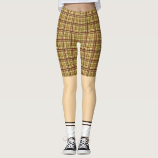 Leggings El golf divertido pone en cortocircuito el modelo