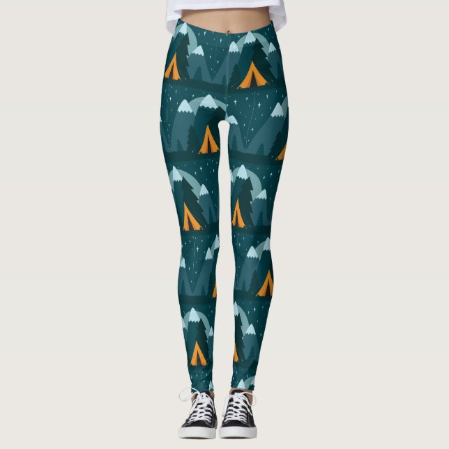 Leggings El gran camping exterior (Anverso)
