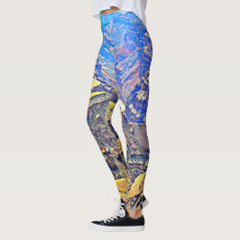 Leggings El "Gran Cañón" de las mujeres en polainas en