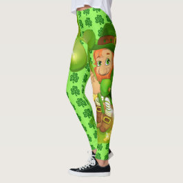Leggings El gran Leprechaun de San Patricio