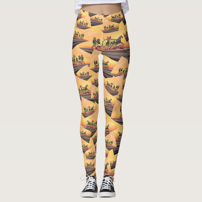 Leggings El guerrero (Anverso)
