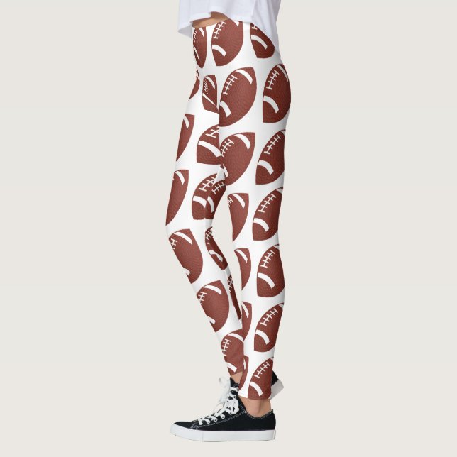 Leggings El juego de fútbol de los deportes personaliza (Izquierda)