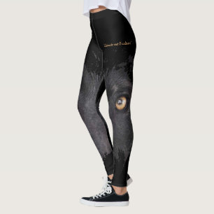Leggings El lobo observa las polainas