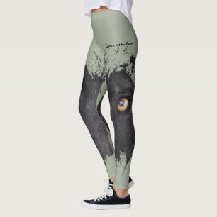 Leggings El lobo observa las polainas
