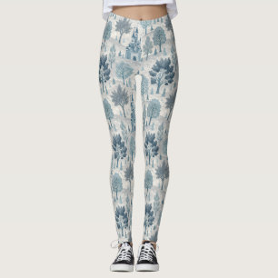 Leggings El maravilloso paisaje de los castillos de inviern