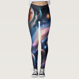 Leggings El mundo de los planetas y las estrellas