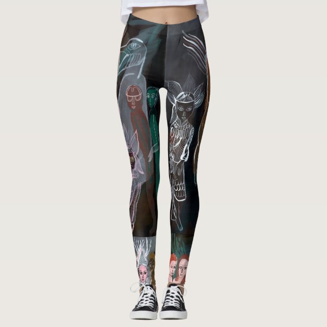 Leggings El nadar en el mundo de los espíritus (Anverso)
