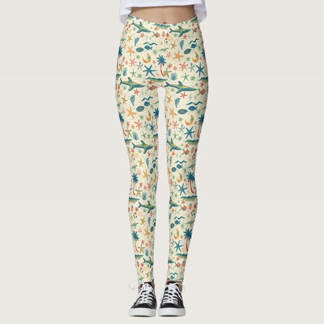 Leggings El océano es todo lo que quiero ser (Anverso)