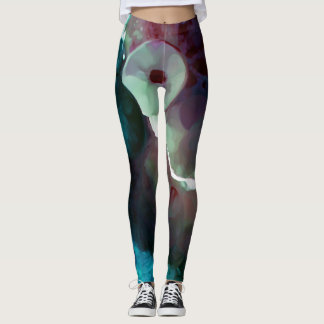 Leggings El océano resuelve las polainas pintadas tierra