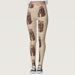 Leggings El Oso Contempla la Hibernación