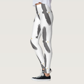 Leggings El pájaro del águila de los deportes personaliza