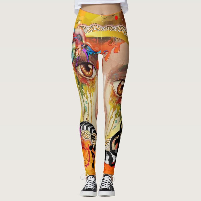 Leggings El palet artístico (Anverso)