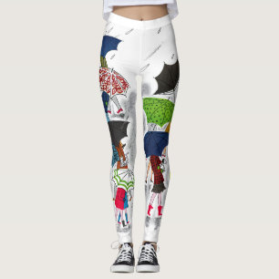 Leggings El paraguas embroma las polainas