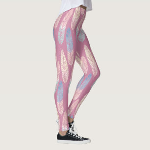 Leggings El pastel lindo del modelo del boho coloreado