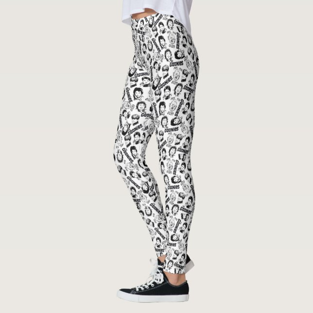 Leggings El patrón de caracteres de Goonies (Izquierda)
