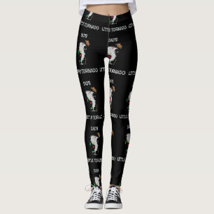 Leggings El pequeño tornado de papá para niños de Tornad