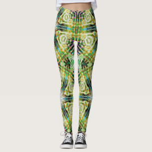 Leggings El pescado resplandece la textura arenosa kaleidos