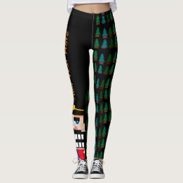 Leggings El petardo de Navidades personalizados en el bosqu