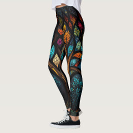Leggings El poder del Chica del amor en el árbol de la vida