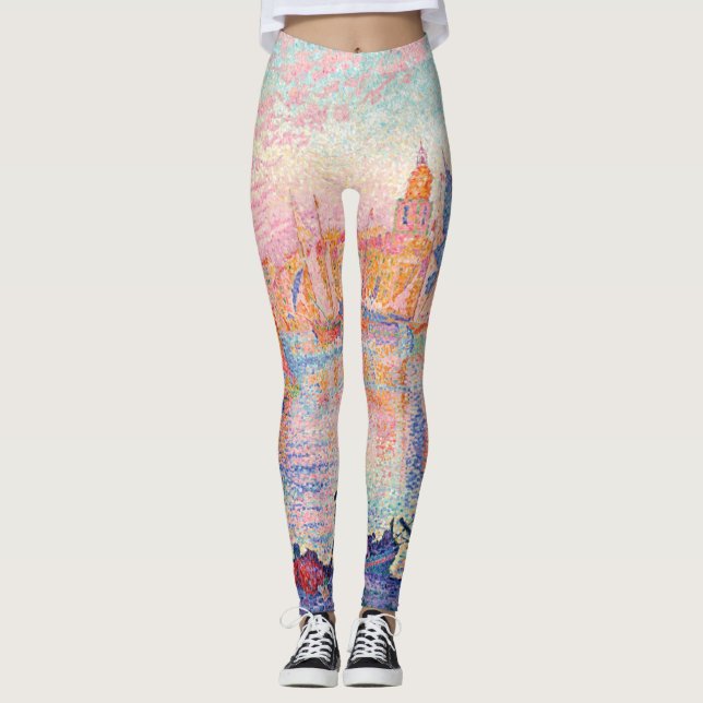 Leggings El puerto de Saint-Tropez, Signac (Anverso)