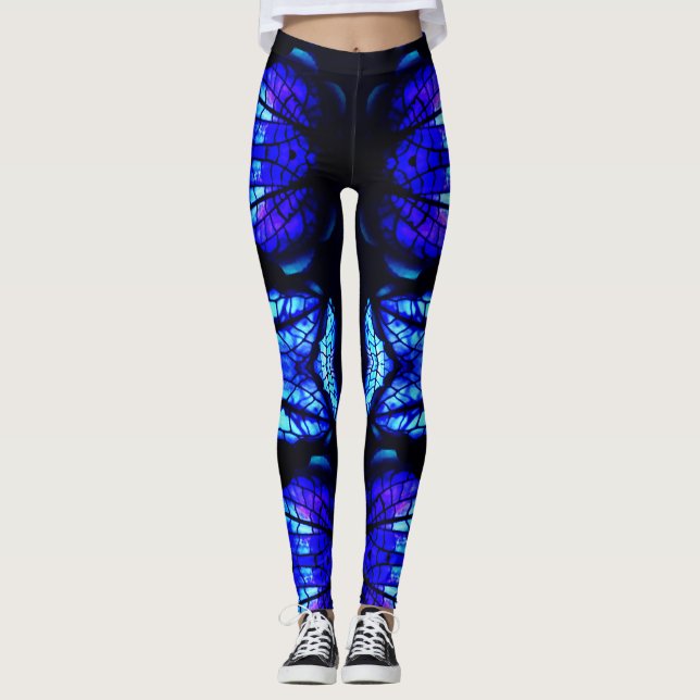 Leggings El resplandor azul de Avatar (Anverso)