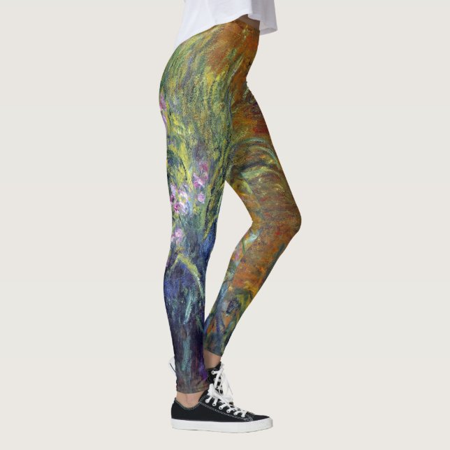 Leggings El sendero entre los lirios de Claude Monet (Derecha)