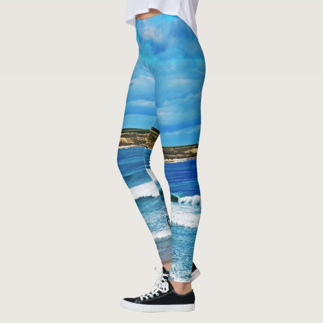 Leggings El Sentimiento Del Océano, (Izquierda)