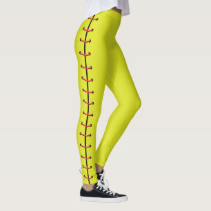Leggings El softball ata las polainas