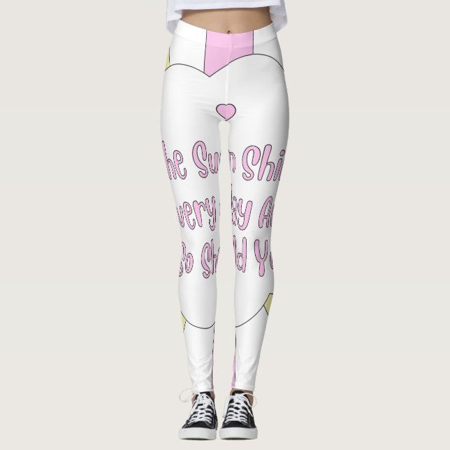Leggings El Sol Brilla Todos Los Días, Así Que Deberías 1 (Anverso)