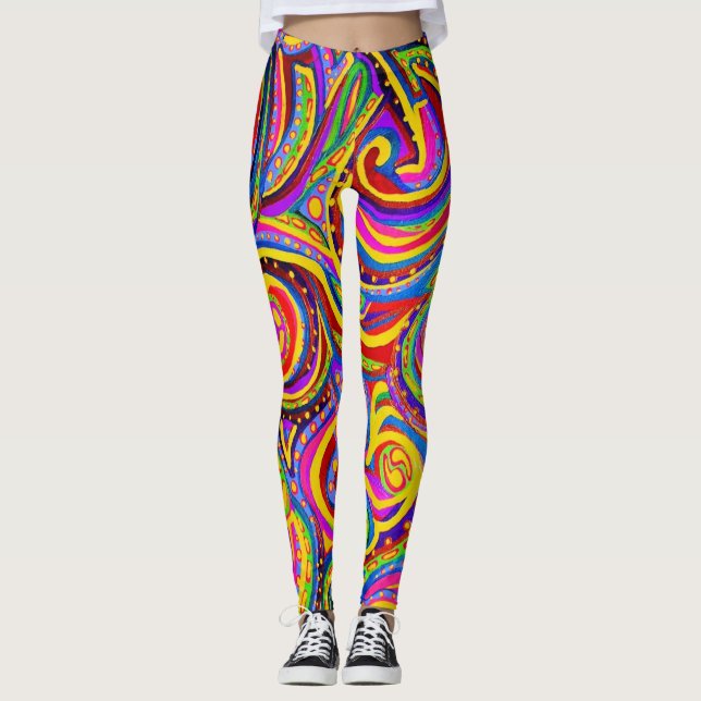 Leggings El Swirl (Anverso)