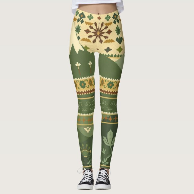 Leggings El tapiz de la naturaleza (Anverso)