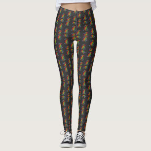 Leggings El TDAH como el F*ck Rainbow Brain
