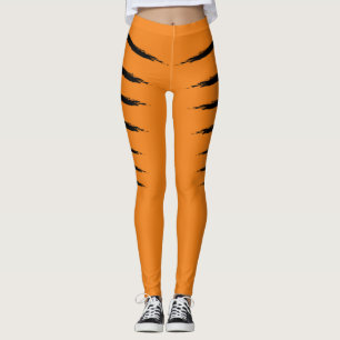 Leggings El tigre raya las polainas