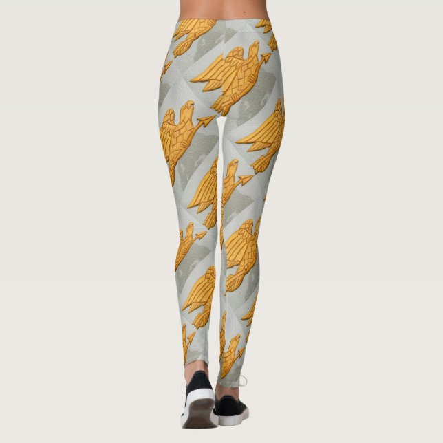Leggings el volar de las águilas del oro (Reverso)