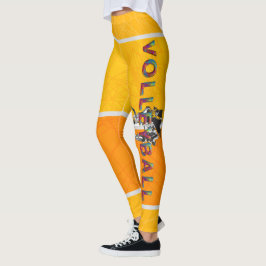 Leggings El voleibol de las primeras mujeres
