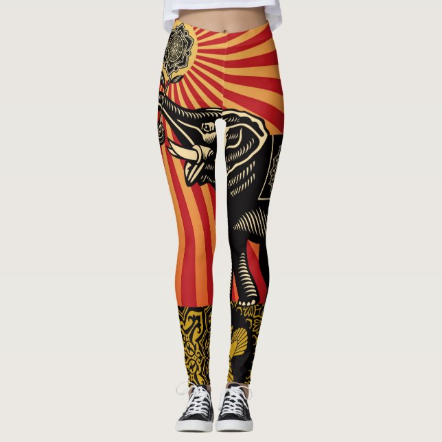 Leggings Elefante africano (Anverso)