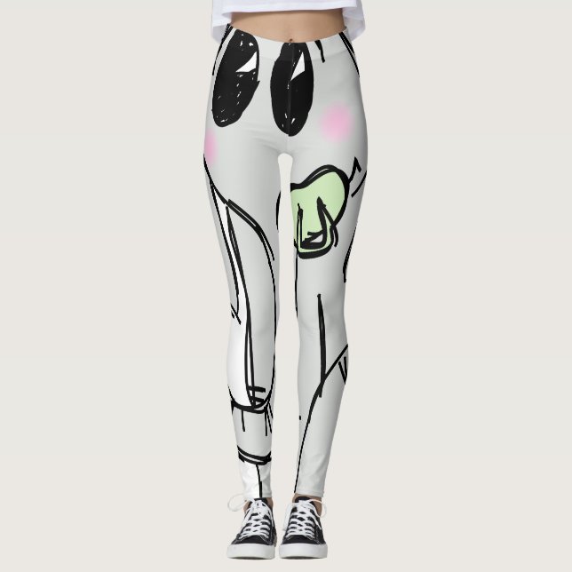 Leggings elefante de bebé (Anverso)