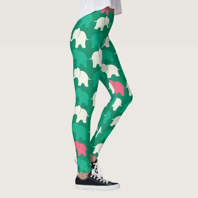 Leggings elefantes ilustrados (Derecha)