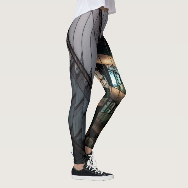 Leggings Elegancia arquitectónica (Derecha)