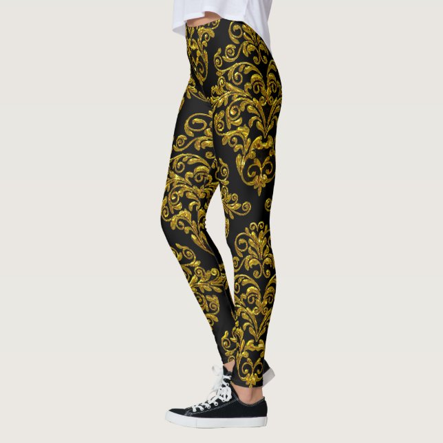 Leggings Elegancia de Big Sassy Damask (Izquierda)