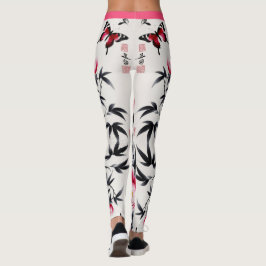 Leggings Elegancia en Flor: Armonía floral impresa