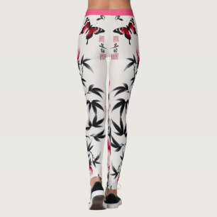 Leggings Elegancia en Flor: Armonía floral impresa