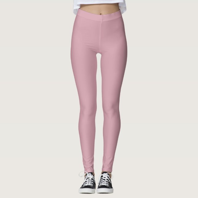 Leggings Elegancia silenciosa - Piernas Rosas polvorientas (Anverso)