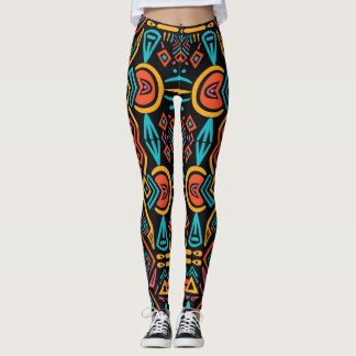 Leggings Elegancia tribal africana