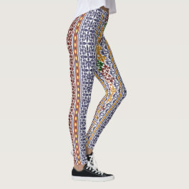 Leggings elegant ethnic pattern  