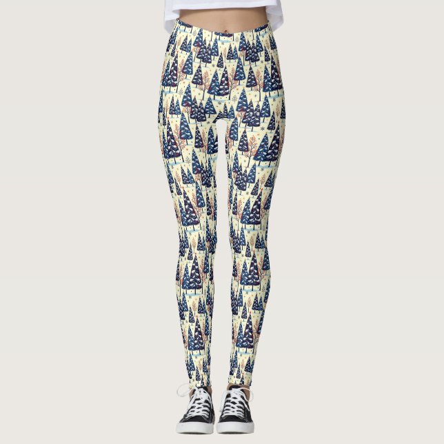 Leggings Elegant Trees (Anverso)