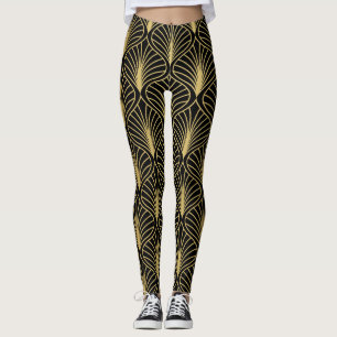 Leggings Elegante Art Deco: Resumen de época