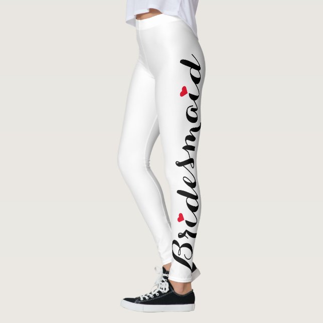 Leggings Elegante Chic Despedida de Soltera Fiesta de Damas (Izquierda)