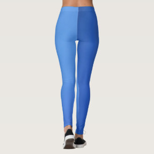 Leggings Elegante cielo azul natural rústico
